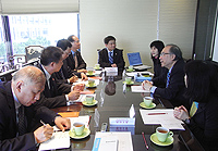 西安交通大學代表團於2012年11月12日來訪中大